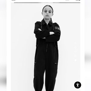 zara AVIATOR JUMPSUIT ALASTAIR MCKIMM LIMITED EDITION kids M NWOT